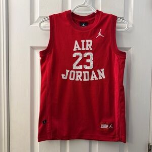 Air Jordan Michael Jordan Chicago Bulls Jersey Size Youth M Basketball Red